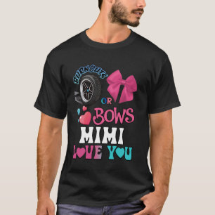 Ausbuchtungen oder Bows Mimi Lieben Sie Geschlecht T-Shirt