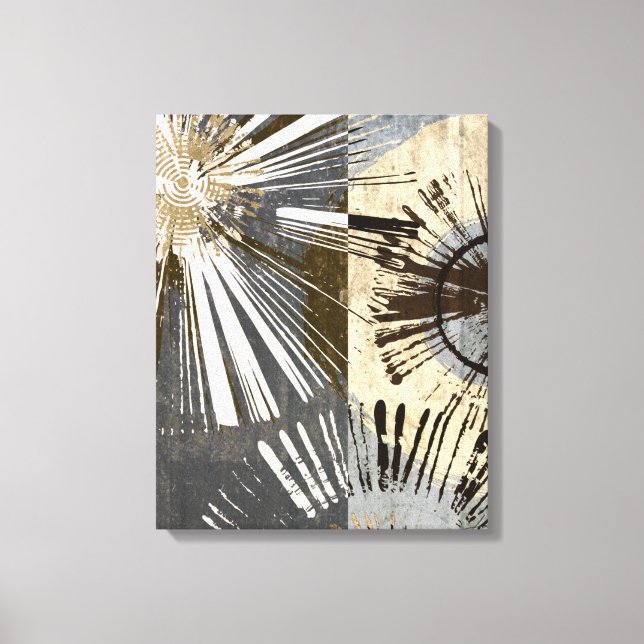 Ausburst Tiles I Leinwanddruck (Vorderseite)