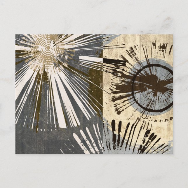 Ausburst Tiles I Postkarte (Vorderseite)