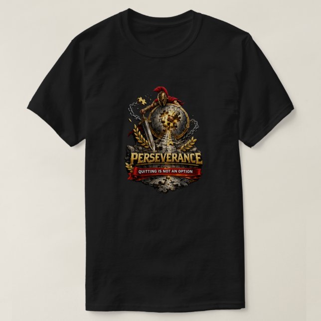 Ausdauer 1a T-Shirt (Design vorne)