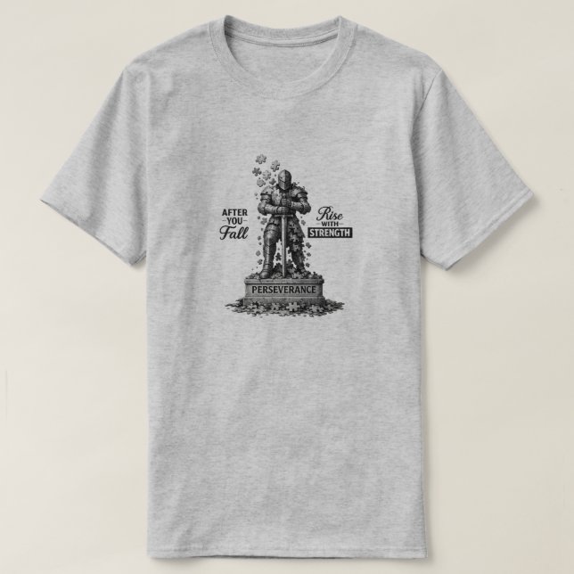 Ausdauer 1c T-Shirt (Design vorne)