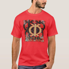 AUSDAUER ABSTRAKTES ADINKRA T-Shirt