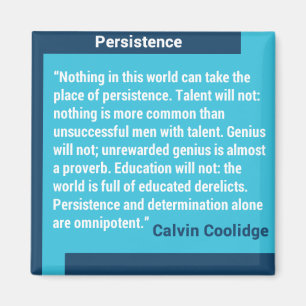 Ausdauer-Gewohnheits-Magnet Magnet