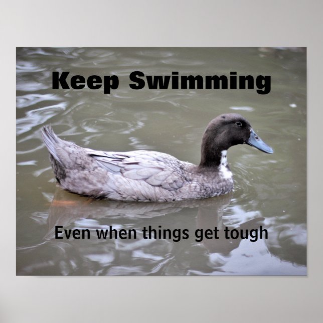 Ausdauer-Klassenzimmer-Poster Poster (Vorne)