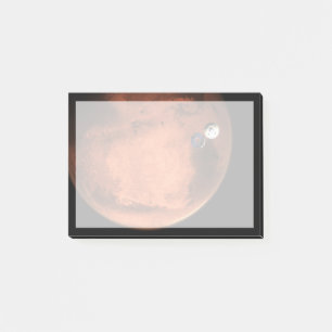 Ausdauer Rover, der seine Bühne der Kreuzfahrt abs Post-it Klebezettel