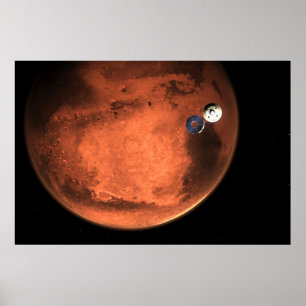 Ausdauer Rover, der seine Bühne der Kreuzfahrt abs Poster