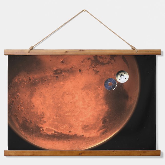 Ausdauer Rover, der seine Bühne der Kreuzfahrt abs Wandteppich Mit Holzrahmen (Vorne)