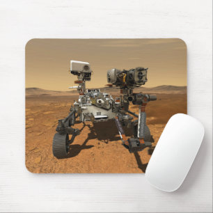 Ausdauerrenderung auf der Oberfläche von Mars. Mousepad