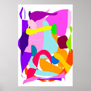 Ausdruck-Büro-arbeiten schwer Freitag Nachmittag Poster