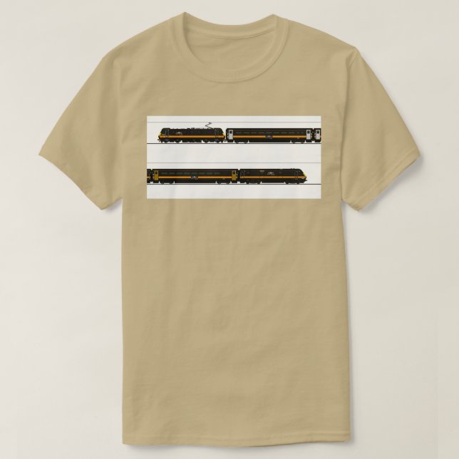 AUSDRUCK DER KLASSE 90 GRAND CENTRAL LOCOMOTIVE T-Shirt (Design vorne)
