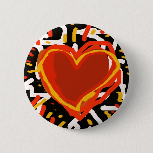 Ausdruck der Liebe Button (Vorderseite)