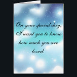 Ausdrücke der Geburtstagskarte von Liebe Daughter<br><div class="desc">Feiern Sie den Geburtstag Ihrer Tochter mit unserer "Expressions of Liebe"-Karte,  einer herzlichen und wunderschön gestalteten Hommage an die besondere Bindung,  die Sie teilen. Diese Karte soll die Tiefe Ihrer Liebe in jedem Pinselstrich und jeder Stimmung vermitteln.</div>