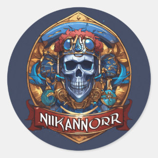 "Ausdrucken Sie sich selbstbewusst mit dem ultimat Runder Aufkleber