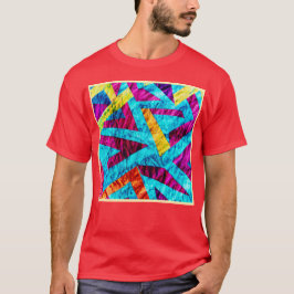 Ausdrückliches Muster T-Shirt