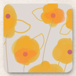 Ausdrückliches Naturdesign Hartkunststoff-Unterset Getränkeuntersetzer