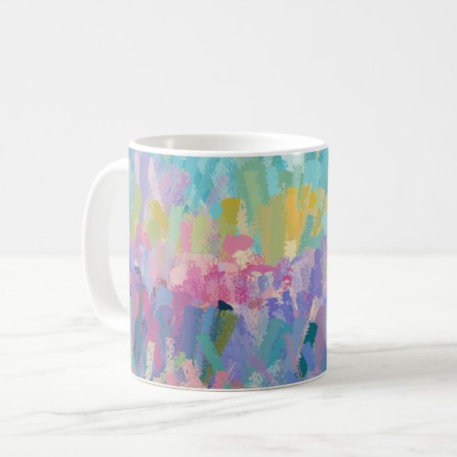 Ausdrucksfarbige Foliage Kaffeetasse (Vorderseite Links)