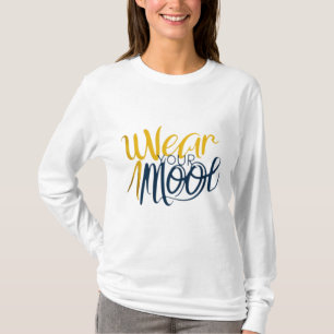 Ausdrucksstarke T - Shirt: Tragen Sie Ihre Stimmun T-Shirt
