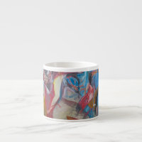 Ausdrucksvolles Expresso (Schale-von-Kunst)