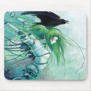 Auseinandergebaute Risse Mousepad