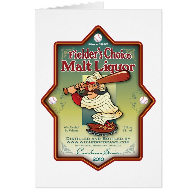 Auserlesenes Malzgetränk des Feldspielers (Vorne)