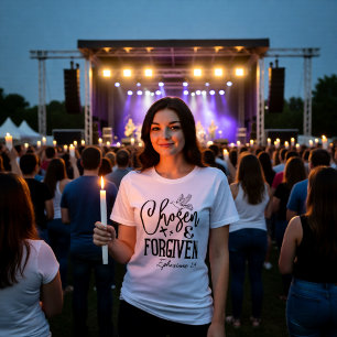 Auserwählt & Vergeben Epheser 1:4 Identität Tri-Blend Shirt