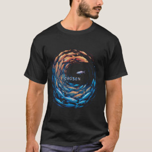 AUSERWÄHLT x Fische schwimmen gegen den Strom x Bi T-Shirt