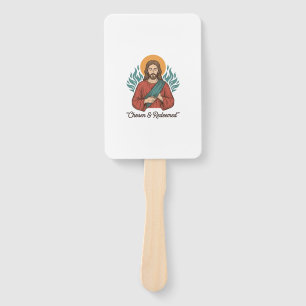 Auserwähltes und Erlöstes Christliches Vintage-Jes Fächer