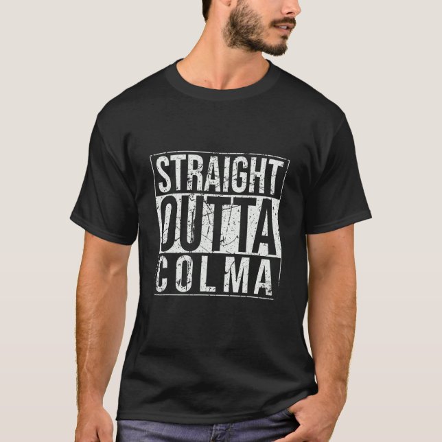Ausfahrt Colma Vintag T-Shirt (Vorderseite)
