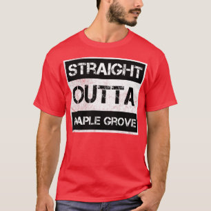 Ausfahrt Maple Grove City Minnesota Vintag T-Shirt