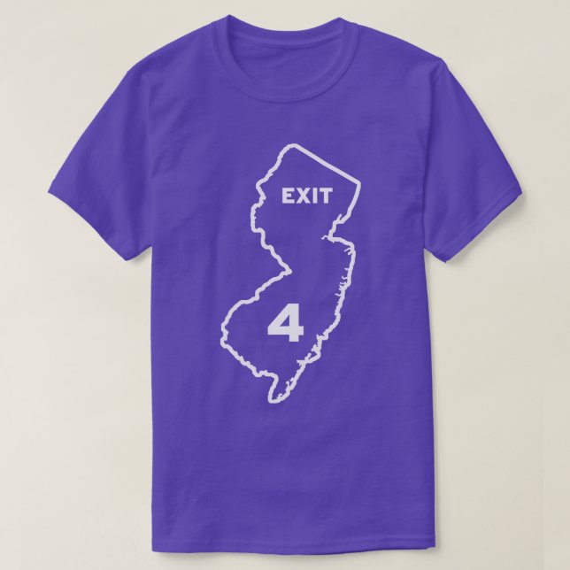 Ausfahrt New Jersey 4 T-Shirt (Design vorne)