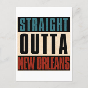 Ausfahrt New Orleans Postkarte