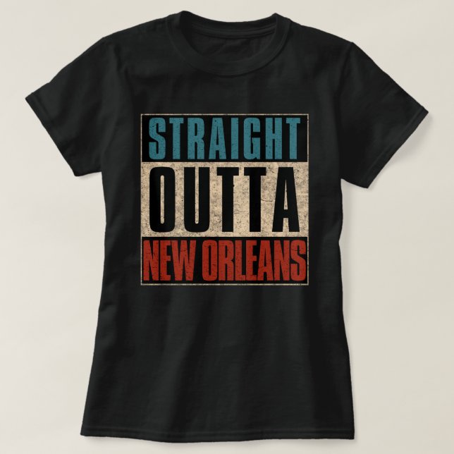 Ausfahrt New Orleans T-Shirt (Design vorne)