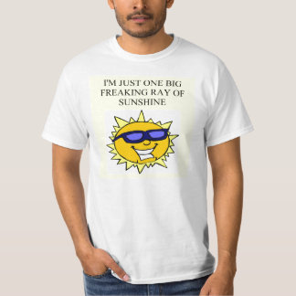 ausflippender Sonnenstrahl T-Shirt