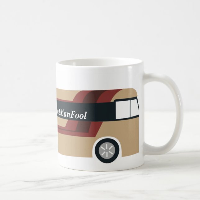 Ausflug-Bus-Tasse Kaffeetasse (Rechts)