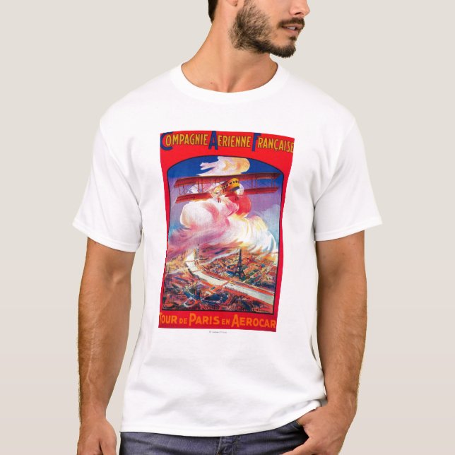 Ausflug-De Paris, Frankreich in Aerocar T-Shirt (Vorderseite)