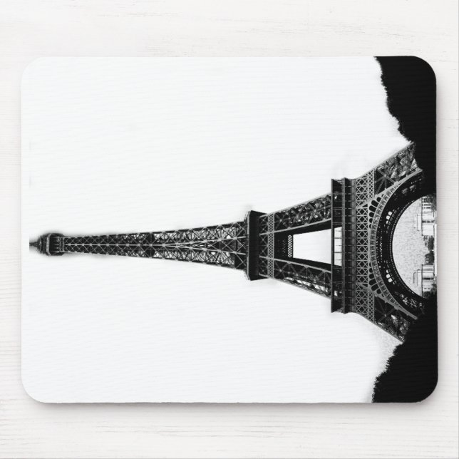 Ausflug Eiffel (eiifel Turm) Mousepad (Vorne)