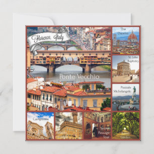 Ausflug von Florenz, Italien Karte