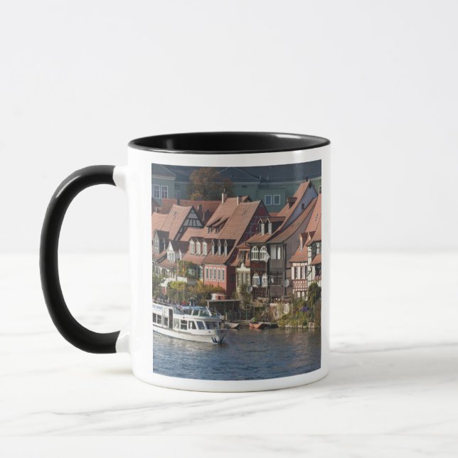 Ausflugsboot in Little Venice und am Fluss Regnitz Tasse (Links)