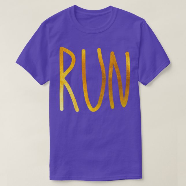 AUSFÜHREN 15 T-Shirt (Design vorne)