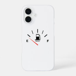 Ausführen auf dem T - Shirt Leere Memes iPhone 16 Hülle