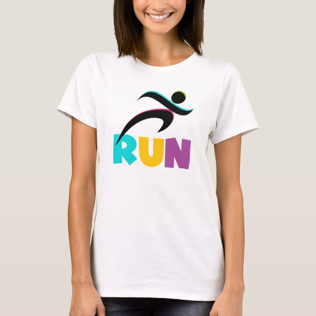 Ausführen von Multi-Running-Fitness T-Shirt (Vorderseite)