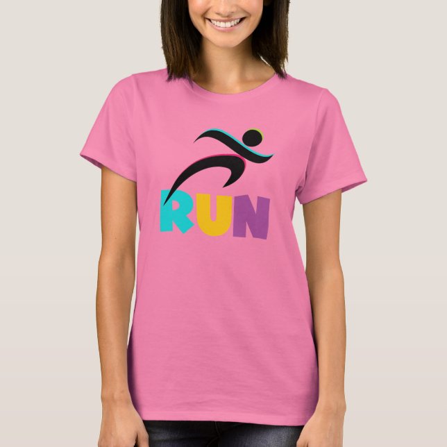 Ausführen von Multi-Running-Fitness T-Shirt (Vorderseite)