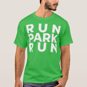 AUSFÜHREN VON PARKRUN-AUSFÜHRUNG PARKRUN GREEN T-Shirt