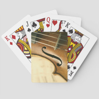 Ausführliche Violine Spielkarten