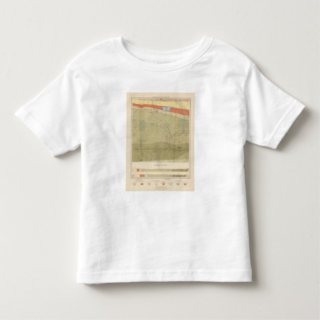 Ausführliches Geologie-Blatt XXII Kleinkind T-shirt (Vorderseite)