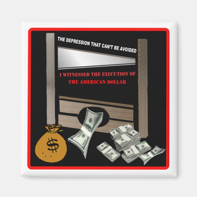 Ausführung des American Dollar Magnet (Vorne)