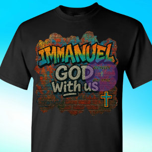 (Ausgabe 5) IMMANUEL - GOD bei uns - Christlich T-Shirt