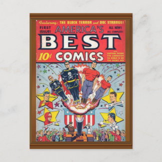 Ausgabe: Amerikas beste Comicen-Cover Postkarte