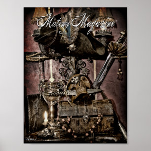 Ausgabe des Mutiny Magazine 7 Frontabdeckung Poster