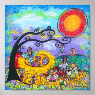 Ausgabe von Springtime Fairies Poster